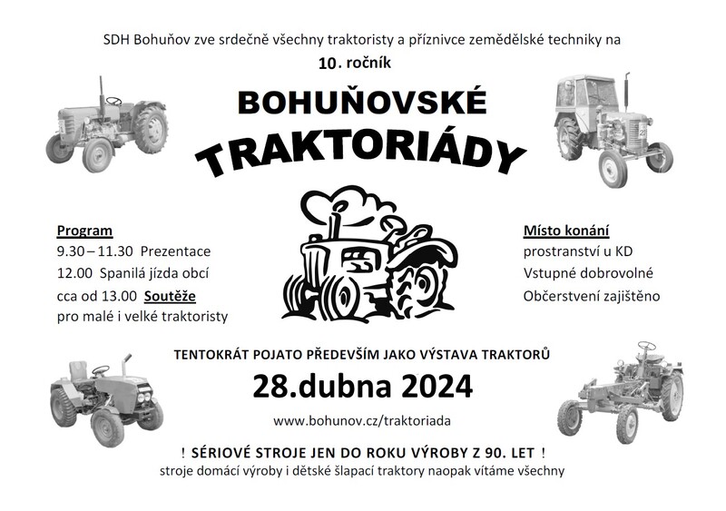 Bohunov traktoriada