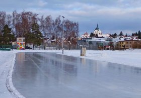Bruslení v centru Žďáru