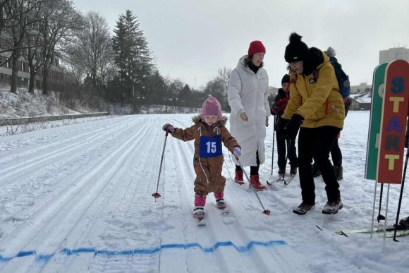 Dětské lyžařské závody - hlavní náhled