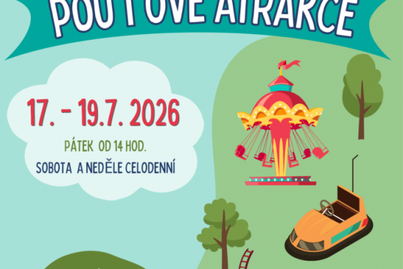 Pouťové atrakce v Nedvědici - hlavní náhled
