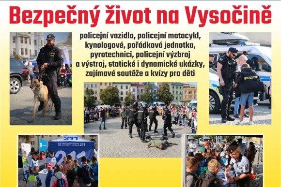 Bezpečný život na Vysočině + Koncert Hudby Hradní stráže a Policie České republiky - hlavní náhled