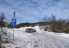 Parkoviště Domanín - Borovinka