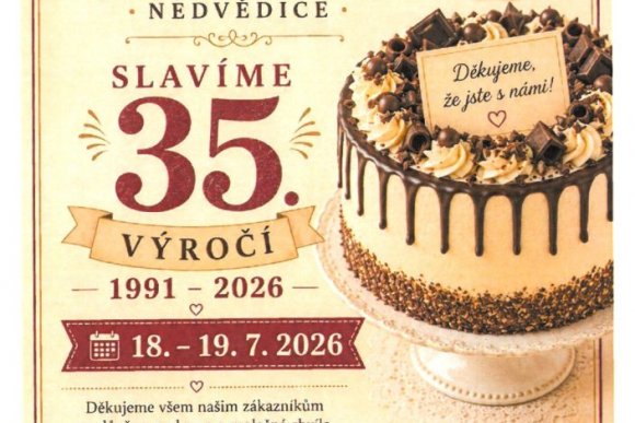 Cukrárna Milena - 35. let - hlavní náhled