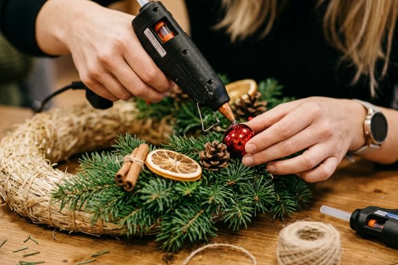 Tvoření adventních věnců - hlavní náhled