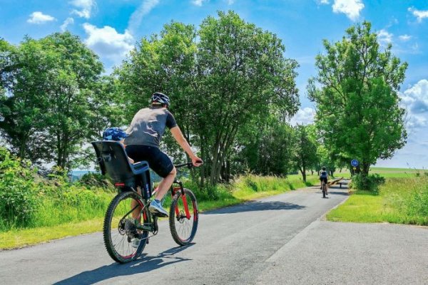 Rodinný cyklovýlet kolem Bystřice