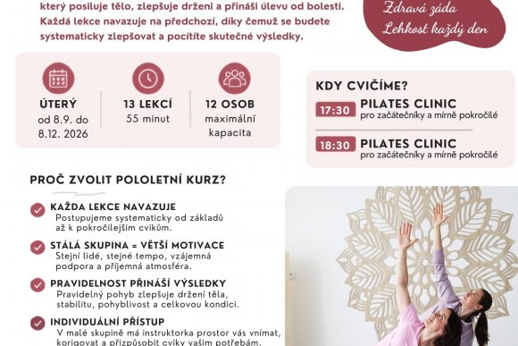 Pilates Clinic s Petrou - hlavní náhled