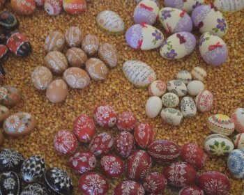 Vernisáž výstavy kraslic Drahoslavy Horké