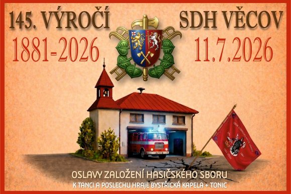 145. výročí SDH Věcov - hlavní náhled