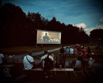 Hasičské letní kino v Novém Městě na Moravě