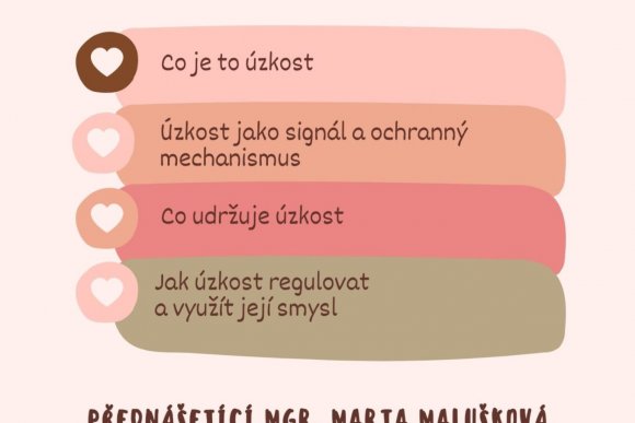 Úzkost a její smysl v životě - hlavní náhled