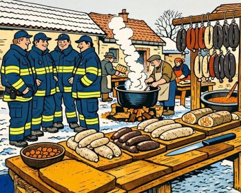 Domácí zabíjačka v Karlově