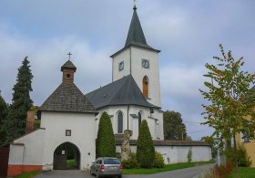 Kostel a kostnice ve Velké Losenici