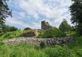 Zřícenina hradu Bukov - Lísek