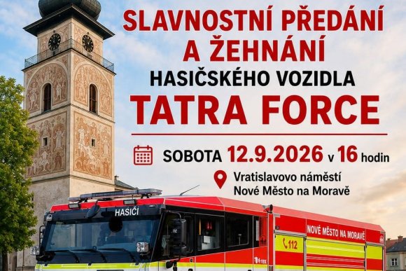 Slavnostní předání a žehnání nové hasičské cisterny - hlavní náhled