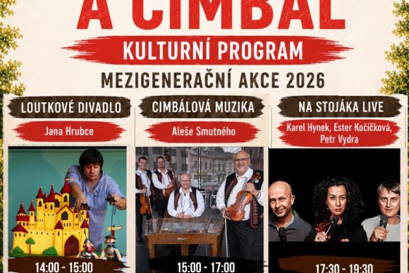 Loutky, smích a cimbál ve Sněžném - hlavní náhled