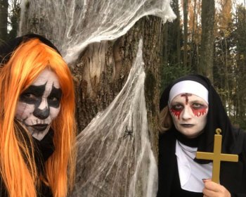 Halloweenské stezky odvahy