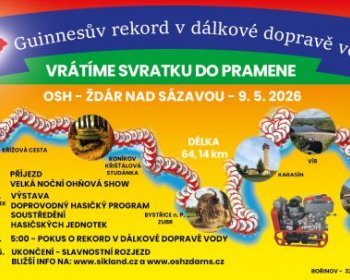 Pokus o rekord "Vrátíme Svratku do pramene"