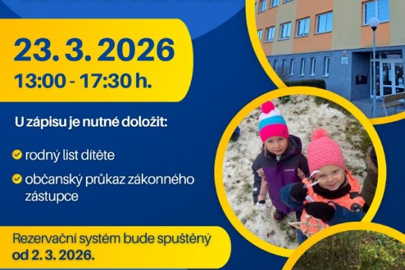 Zápis do MŠ Nedvědice - hlavní náhled