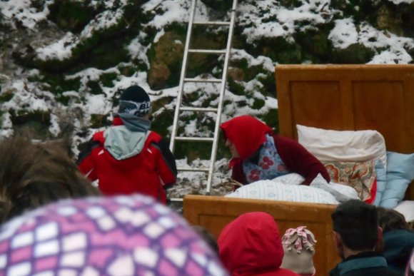 Silvestrovský vysokohorský výstup na Hradisko s divadlem - hlavní náhled