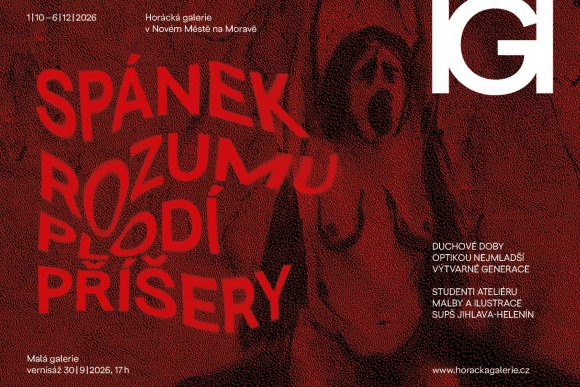 Spánek rozumu plodí příšery Ateliér Malby a ilustrace Střední uměleckoprůmyslové školy v Jihlavě-Heleníně - hlavní náhled