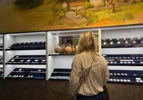 Expozice mincovního pokladu v Nedvědici