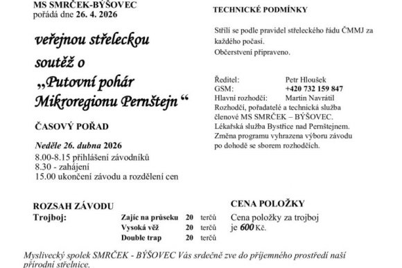 Putovní pohár Mikroregionu Pernštejn - hlavní náhled