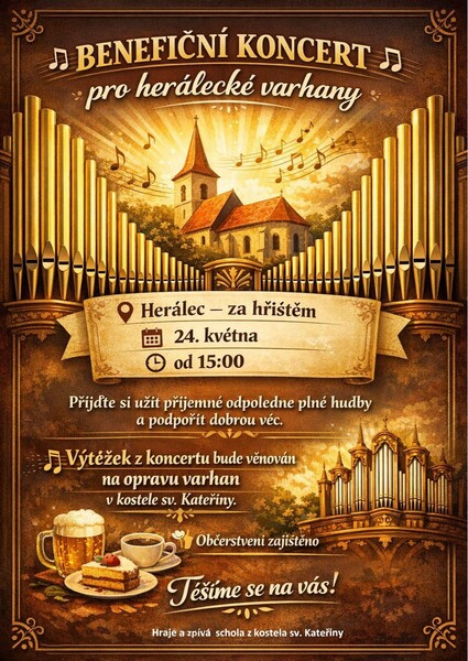 Heralec beneficni koncert