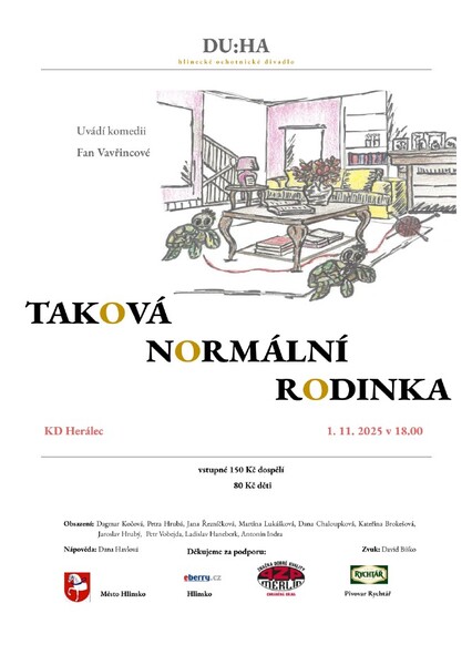 Heralec divadlo takova normalni rodinka