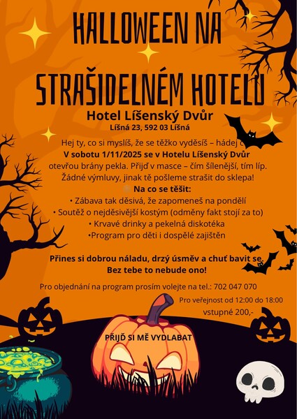 Lisensky dvur halloween