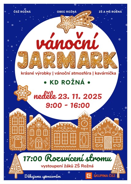 Rožná Vánoční jarmark 2025