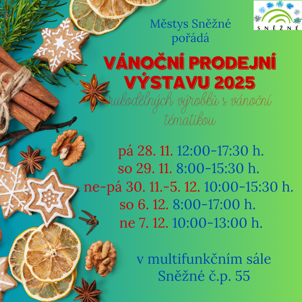 Snezne vanocni vystava