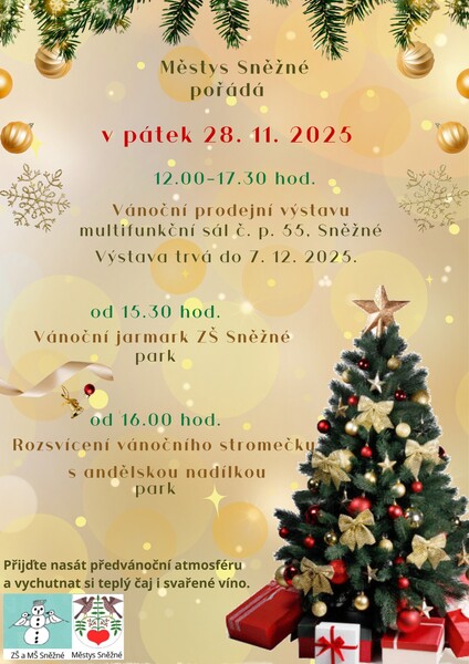 Snezne zahajeni adventu