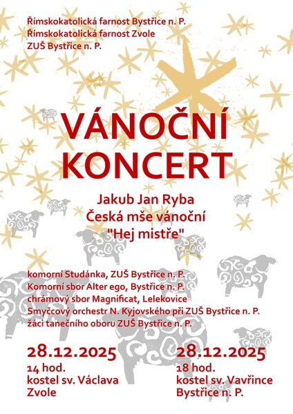 Bystrice Zvole koncert ryba