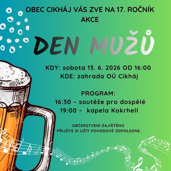 Cikhaj den muzu