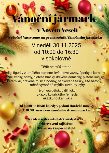 Nove Veseli vanocni jarmark