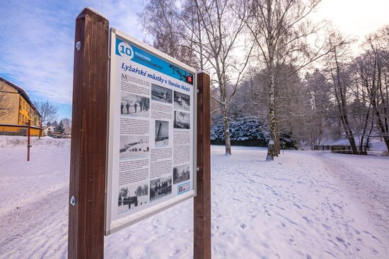 Novoměstsko je r&aacute;j pro lyžaře 1