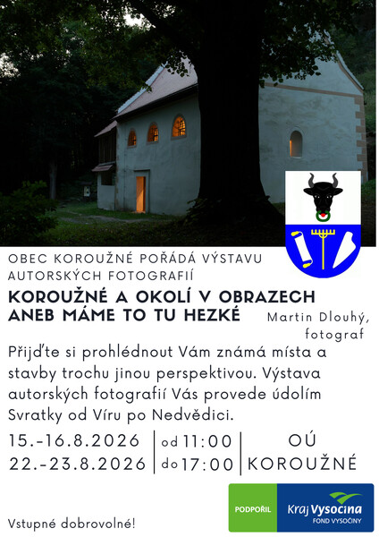 Obec Koroužné - výstava autorských fotografií