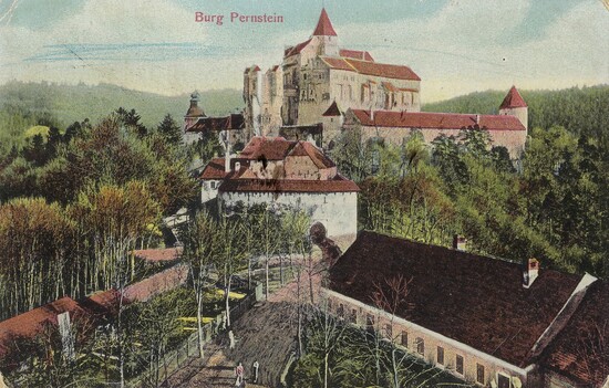 Pernstejn historicke foto