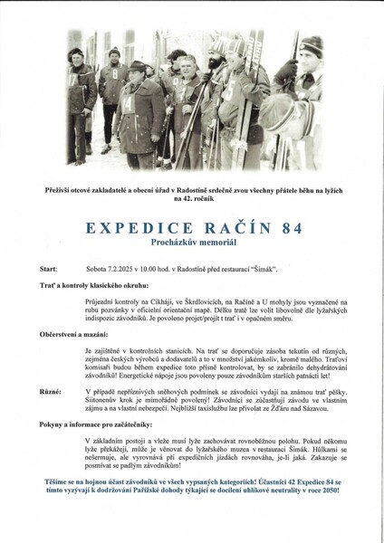 Radostin expedice racin 1