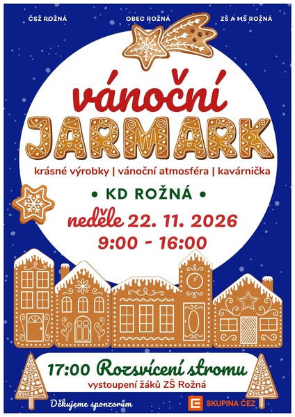 Rožn&aacute; vanocni jarmark