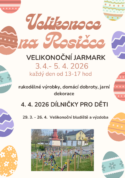 Rosička velikonoce