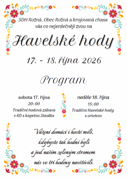 Rozna havelske-hody