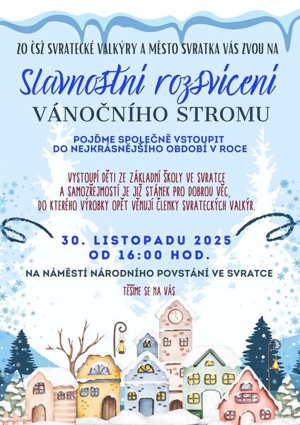 Svatka rozsviceni stromu