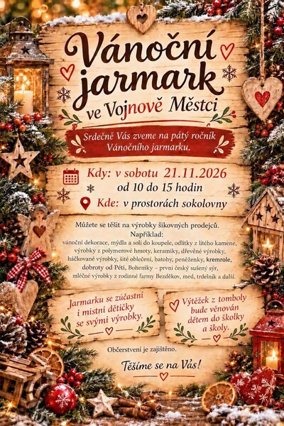 Vojnuv Mestec vanocni jarmark