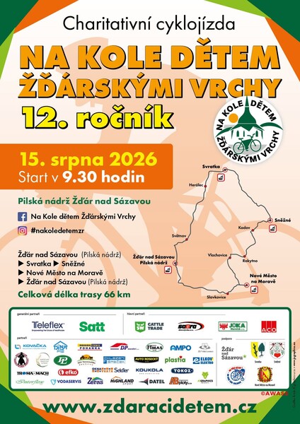 Zdarsko na kole detem