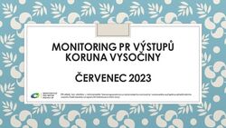 PR aktivity v červenci 2023